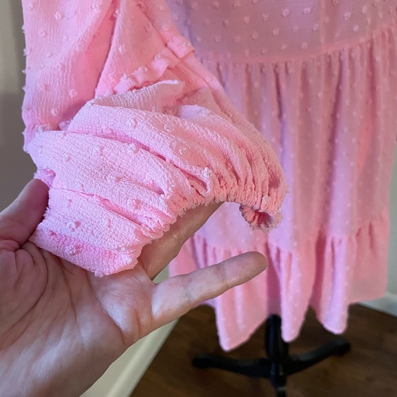 Pink Ruffled Dress - Picture 4 of 6